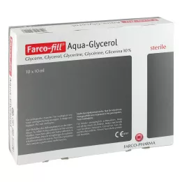 FARCO-töltse ki az Aqua-Glicerint, 10X10 ml