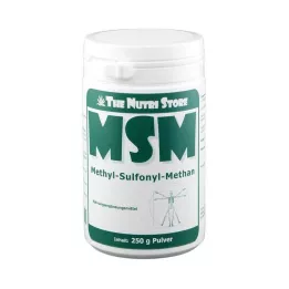 MSM 100%-os tisztaságú metil-szulfonil-metán por, 250 g