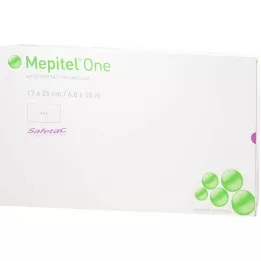 MEPITEL Egy 17x25 cm-es szilikonhálós kötés, 5 db