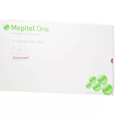 MEPITEL Egy 17x25 cm-es szilikonhálós kötés, 5 db