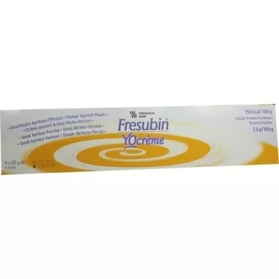 FRESUBIN YOcreme sárgabarack barack, 4X125 g