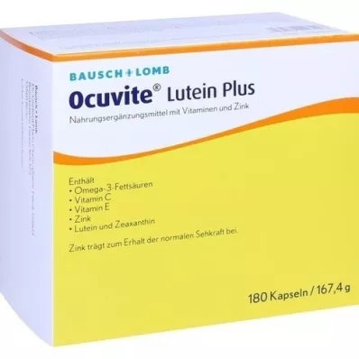 OCUVITE Lutein Plus kapszula, 180 kapszula