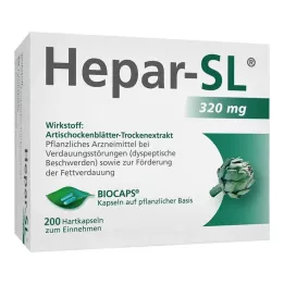 Hepar-SL® 320 mg kemény kapszula, 200 db