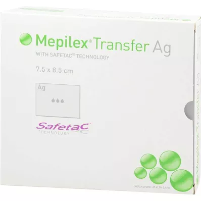 MEPILEX Transzfer Ag habkötszer 7,5x8,5 cm ster., 10 db MEPILEX Transzfer Ag habkötszer 7,5x8,5 cm ster., 10 db