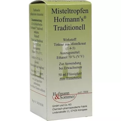 MISTEL-TROPFEN Hofmann hagyományos, 50 ml