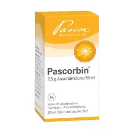 PASCORBIN Injekciós oldat Injekciós üveg, 20X50 ml