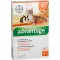 ADVANTAGE 40 mg-os oldat kismacskák/ kis házinyulak számára, 4X0,4 ml