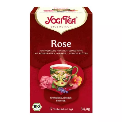 Yogi Tea Rose Organic, 17X2,0 g