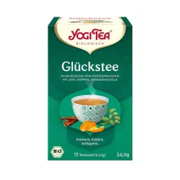 YOGI TEA Szerencsetea bio szűrőzacskó, 17X1.8 g