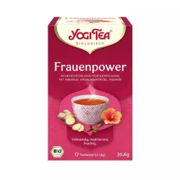 YOGI TEA Női Power Tea bio szűrőzacskó, 17X1.8 g