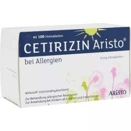 CETIRIZIN Aristo allergia kezelésére 10 mg filmtabletta, 100 db
