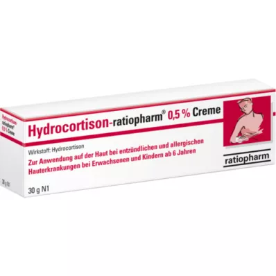 HYDROCORTISON-ratiopharm 0,5%-os krém, 30 g