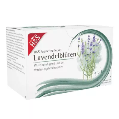 H&S Levendula virág szűrőzsák, 20X1,0 g H&S Levendula virág szűrőzsák, 20X1,0 g