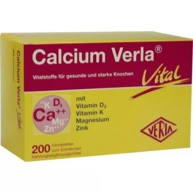 CALCIUM VERLA Vital filmtabletta, 200 db