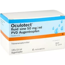 OCULOTECT fluid sine PVD szemcsepp, 120X0,4 ml