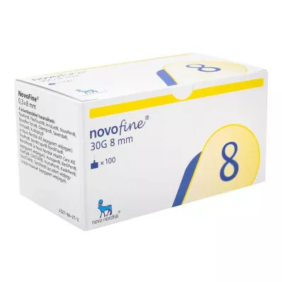Novofine 8 kanül 0,30x8 mm TW, 100 db Novofine 8 kanül 0,30x8 mm TW, 100 db