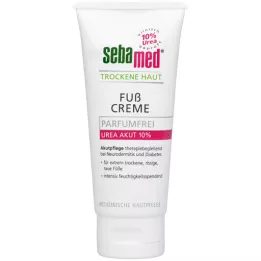 SEBAMED Száraz bőrre való illatmentes lábkrém Urea10%, 100 ml