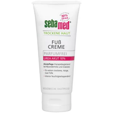 SEBAMED Száraz bőrre való illatmentes lábkrém Urea10%, 100 ml