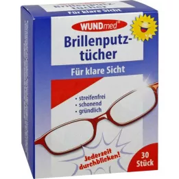 Szemüvegtisztító kendő, 30 db