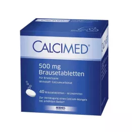 CALCIMED 500 mg pezsgőtabletta, 40 db