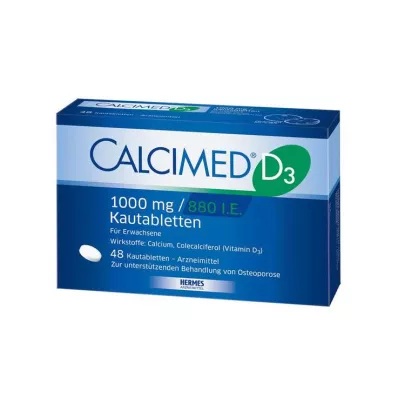 Calcimed D3 1000 mg / 880 NE rágótabletta, 48 db Calcimed D3 1000 mg / 880 NE rágótabletta, 48 db