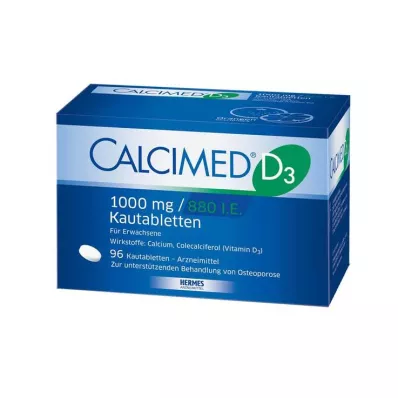 Calcimed D3 1000 mg / 880 NE rágótabletta, 96 db