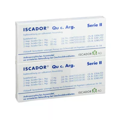 Iscador Qu c.Arg sorozat II oldatos injekció, 14X1 ml