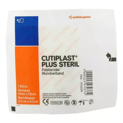 Cutiplast Plus steril 7,8x10 cm-es kötszer, 1 db
