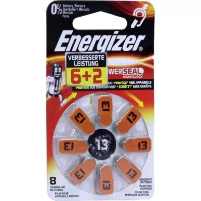 Energizer hallókészülék elem 13, 8 db
