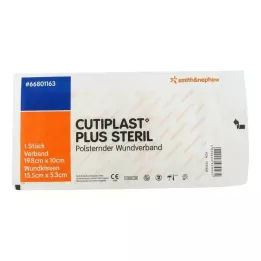 CUTIPLAST Plusz steril 10x19,8 cm-es kötszer, 1 db