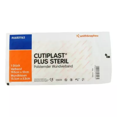 Cutiplast Plus steril 10x19,8 cm-es kötszer, 1 db Cutiplast Plus steril 10x19,8 cm-es kötszer, 1 db