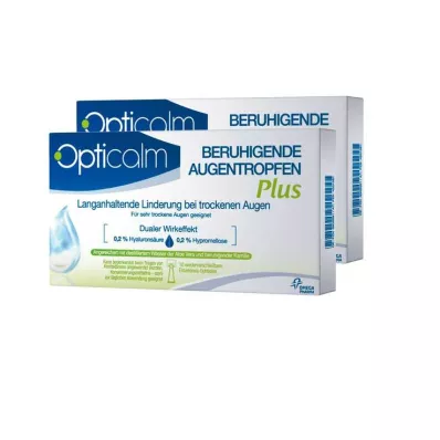 Opticalm nyugtató szemcsepp Plus egyszeri adagban, 20X0,5 ml