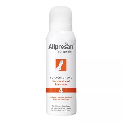 Allpresan láb speciális eredeti habkrém bőrkeményedésekre és repedésekre No. 4, 125 ml Allpresan láb speciális eredeti habkrém bőrkeményedésekre és repedésekre No. 4, 125 ml
