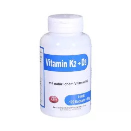 VITAMIN K2+D3 Berco kapszula, 120 kapszula