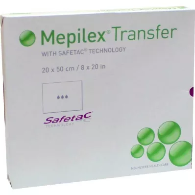 Mepilex Transfer sebkötöző 20X50cm steril, 4 db Mepilex Transfer sebkötöző 20X50cm steril, 4 db