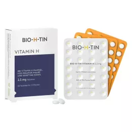BIO-H-TIN H-vitamin 2,5 mg 12 hétig tabletta, 84 db
