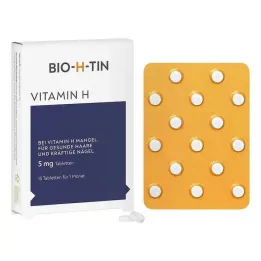 BIO-H-TIN Vitamin H 5 mg tabletta, 15 db