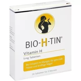 BIO-H-TIN H-vitamin 5 mg 2 hónapig tabletta, 30 db