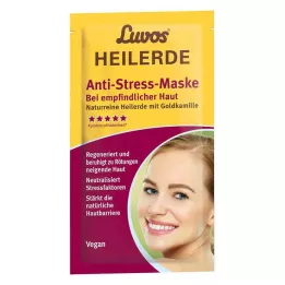 Luvos gyógyító agyag anti-stressz maszk arany kamillás, 2X7,5 ml