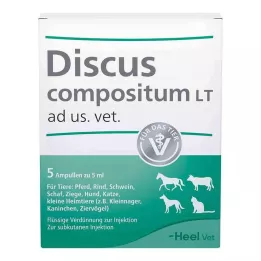 Discus compositum LT ampullák vet.(állatoknak), 5 db