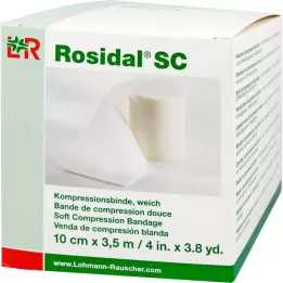 ROSIDAL SC Kompressziós kötés puha 10 cm x 3,5 m, 1 db