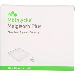 MELGISORB Plus alginát kötés 10x10 cm steril, 10 db