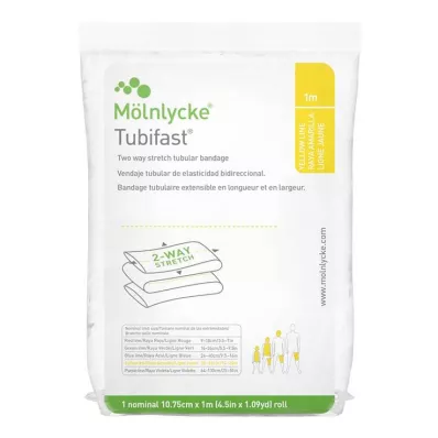 TUBIFAST 2-Way Stretch 10,75 cmx1 m sárga, 1 db