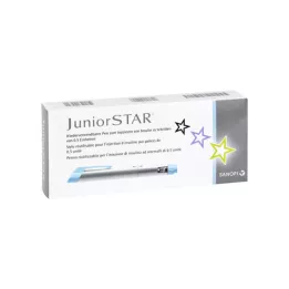 JUNIORSTAR Injekciós eszköz ezüst, 1 db
