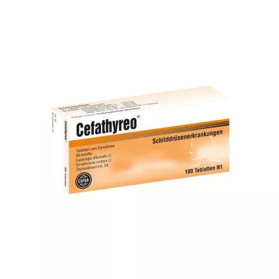 Cefathyreo tabletta, 100 db