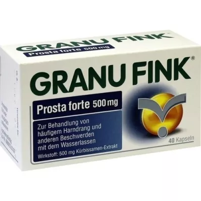 GRANU FINK Prosta forte 500 mg kemény kapszula, 40 db