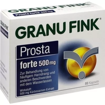 GRANU FINK Prosta forte 500 mg kemény kapszula, 80 db