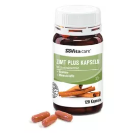 SOVITA CARE Fahéj Plus kapszula, 120 kapszula