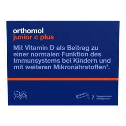 ORTHOMOL Junior C plusz granulátum, 7 db