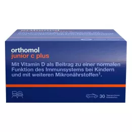 ORTHOMOL Junior C plus rágótabletta erdei bogyós gyümölcs, 30 db